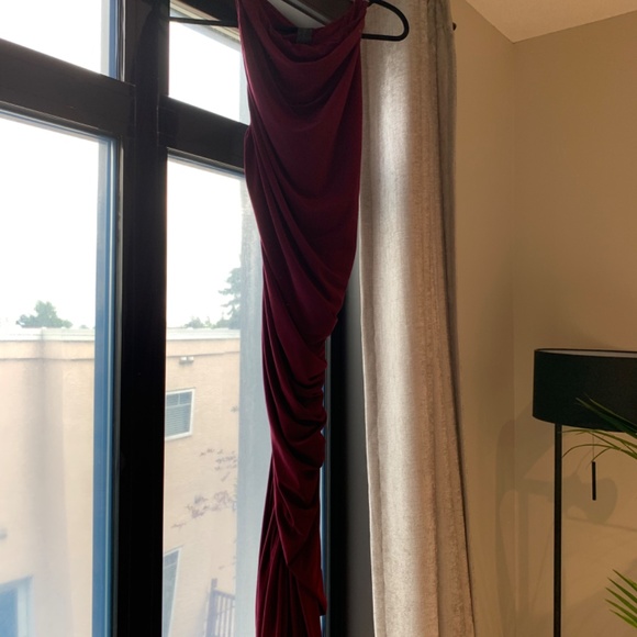 Diana Gown in Plum - Picture 4 of 5